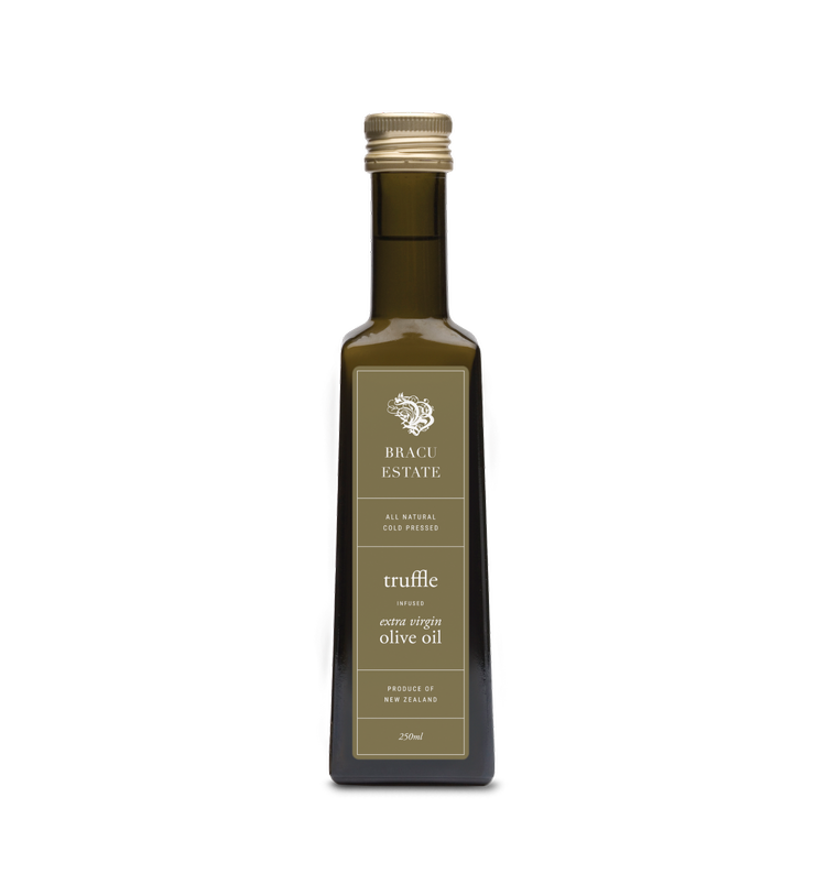 BRACU ESTATE TRUFFLE INFUSED OLIVE OIL 250MLS