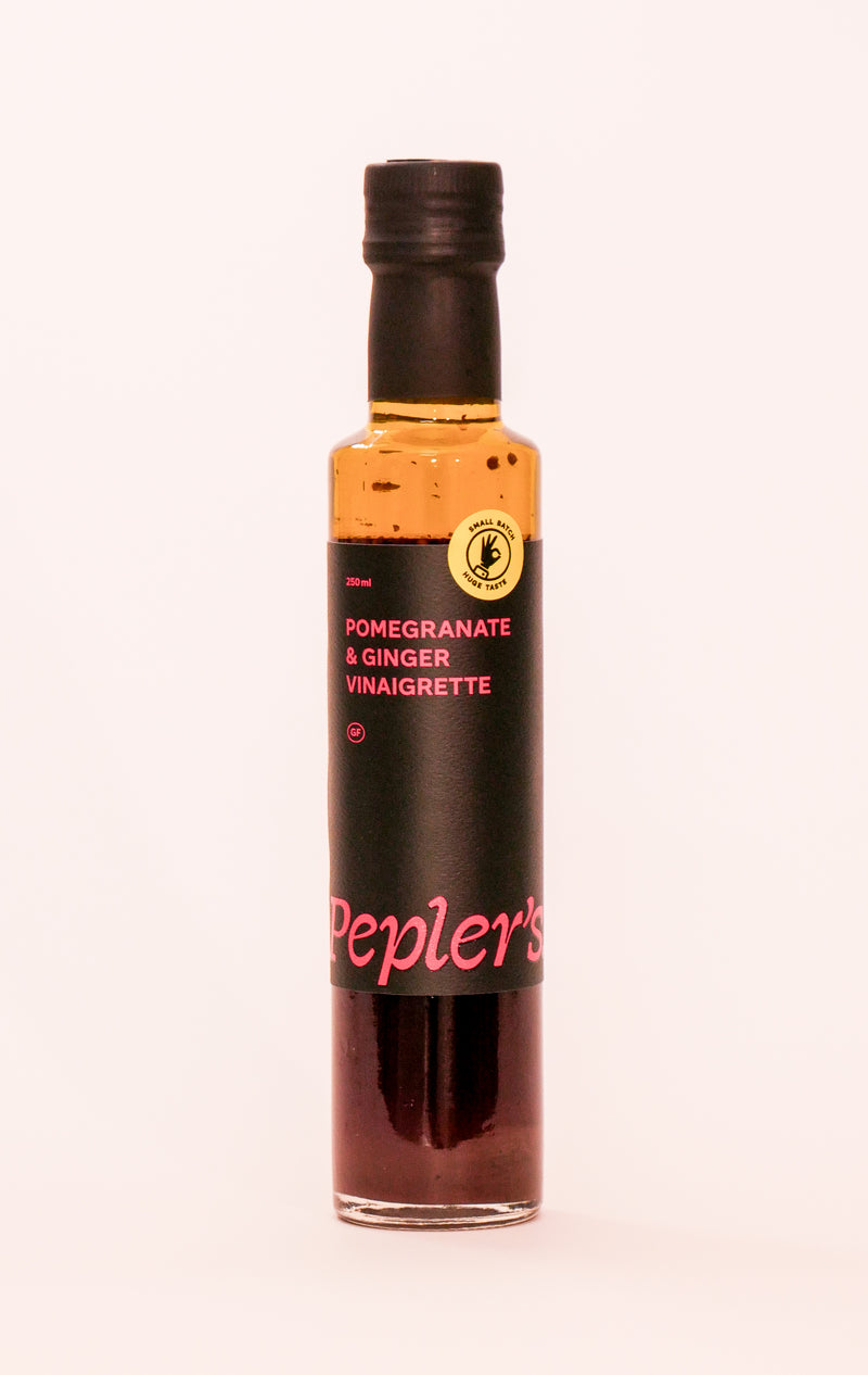 PEPLERS POMEGRANATE & GINGER VINAIGRETTE 250ML