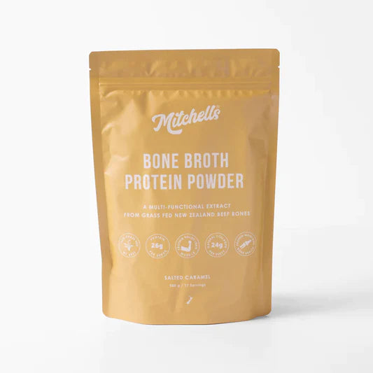 MITCHELLS PROTEIN POWDER SALTED CARAMEL 500G